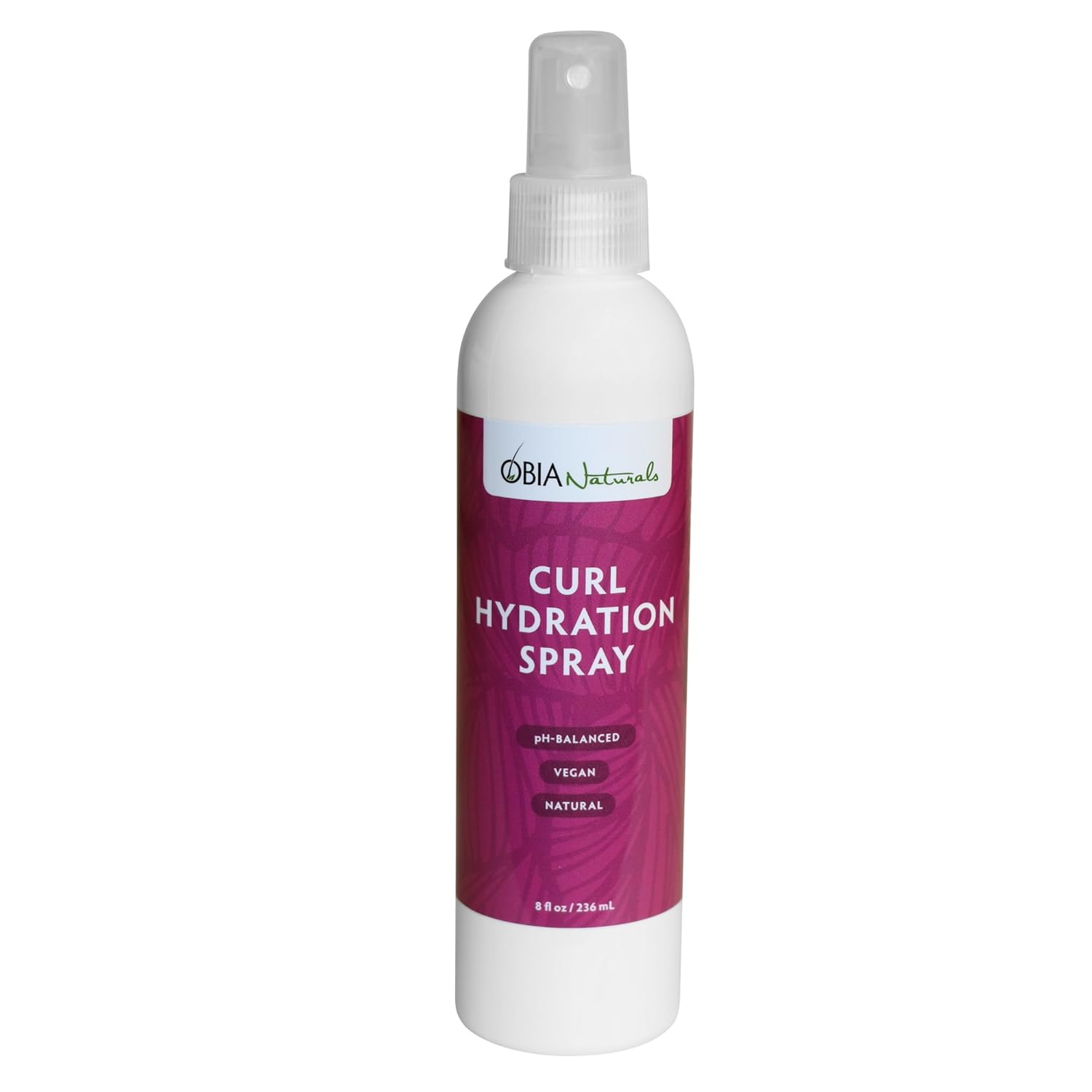 OBIA Naturals Curl Hydration Spray - Refreshing, Moisturizing, Nourishing Hydrator for Dry Hair and Curls, 8 ounce