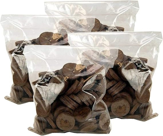 500 Jiffy 7 Peat Pellets 36mm - Seeds Starting - Jiffy Peat Pellet Helps to Avoid Root Shock - 500 Jiffy Peat Pellets 36mm
