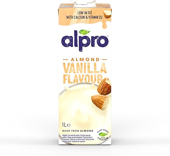 Alpro Almond Vanilla Plant Based Beverage 1000 ml