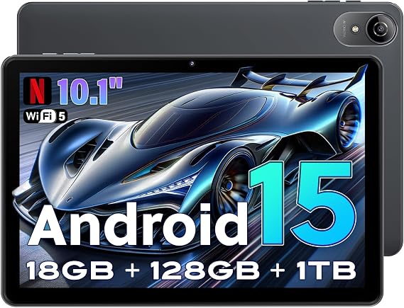 Rebecco 10 Inch Tablet, Android 15 Gaming Tablet with Octa-core Cortex