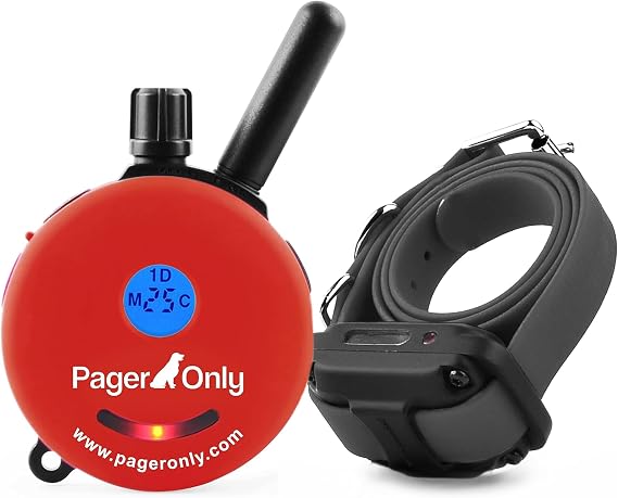 E-Collar Educator PG-300 Pager Only Dog Training System, 1 Dog, Red