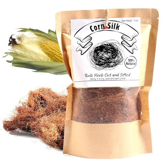 EidolonGreen [China Medicinal Herb] Corn Silk (Yumixu// ) Dried Bulk Herbs (3 Ounce (Pack of 1))