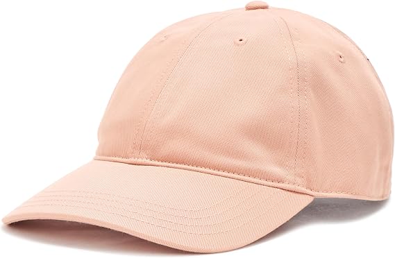 Lacoste Unisex Cotton Twill Cap, Beige, One Size