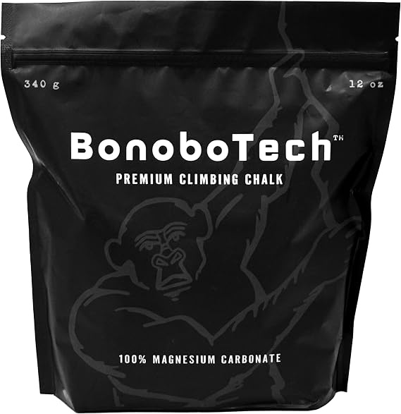 Climbing Chalk for Climbing, Bouldering, Gymnastics, Weightlifting resealable Bag - Magnesium Carbonate Powder