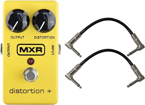 MXR M104 Distortion Pedal w/ Patch Cables