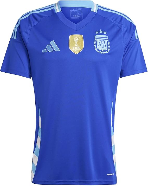 Adidas Men's Argentina Jersey, Lucid Blue/Blue Burst, Large