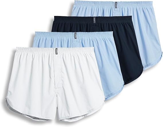 Jockey Men's Underwear Tapered 5" Boxer - 4 Pack