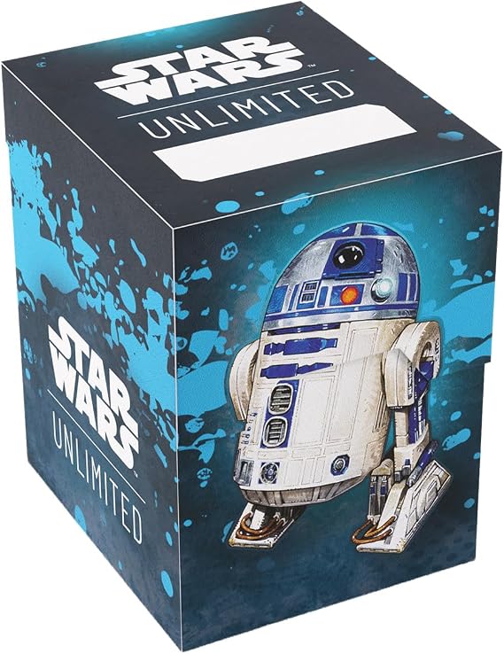 Asmodee スターウォーズ:アンリミテッドソフトクレート - フルカラープリント&公式ライセンスの丈夫なデッキボックス、60枚のダブルスリーブカードを収納、TCGやLCGに最適、デザイン