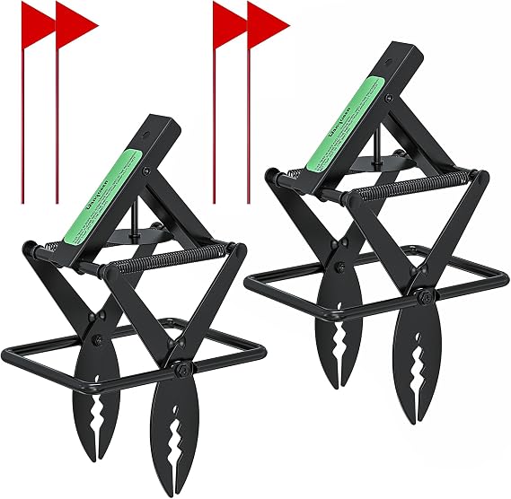 2 Pack Mole Traps that Kill Best, Vole Traps Outdoor Use Scissor for Lawns