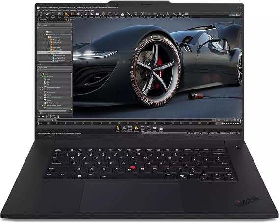 Lenovo ThinkPad P1 Gen 7 - AI Workstation, Intel Ultra 7 155H, 16C, 16" 2k (2560 x 1600), IPS, 500nits, 165Hz 32GB RAM, 1TB SSD, NVIDIA RTX 2000 Ada 8GB Backlit KYB, Win11 Pro - Business