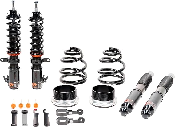 Ksport Coilovers Suspension Kit CMD090-KP | Compatible with 04-11 Mercedes Benz CLS - Kontrol Pro Adjustable Coilovers | Lowers Vehicle & Increases Handling Shock Absorber |