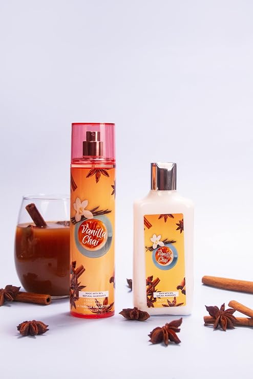 So French Vanilla Chai Set | Body Mist and Body Lotion
