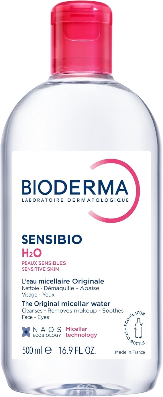 Bioderma Sensibio H2O D Cleansing Water 16.9 fl oz 500 ml Parallel Import