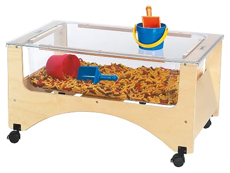 Jonti-Craft Toddler See-Thru Sensory Table Brown
