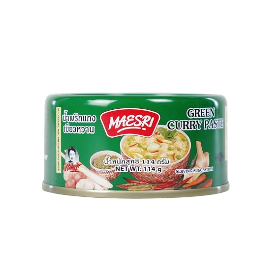 Maesri Green Curry Paste, 4-Ounce