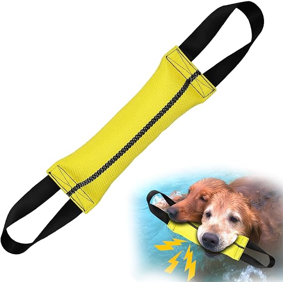 ASOCEA Dog Pool Toys,Water Floating Toys Interactive Tug Toys | Bite Resistant Squeaky Floating Toy for Small to Large Dogs,Dock Diving Training Fetching Throwing Playing