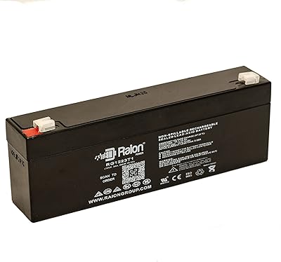Raion Power 12V 2.3Ah Replacement AGM Battery for Abbott Laboratories Omni Flow 4000 Plus - 1 Pack