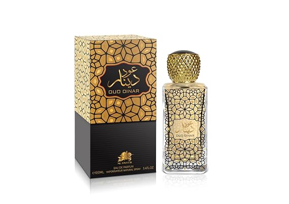 Oud Dinar unisex perfume (women and men), Al Fares Emper, Eau de parfum, vaporisateur natural spray (100 ml/ 3.4 Fl. Oz)