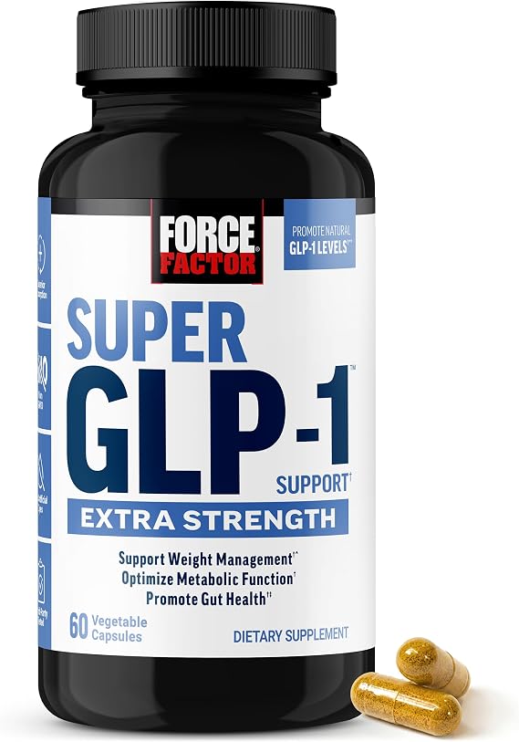 Force Factor Super GLP-1 Support Extra Strength to Promote Natural GLP-1