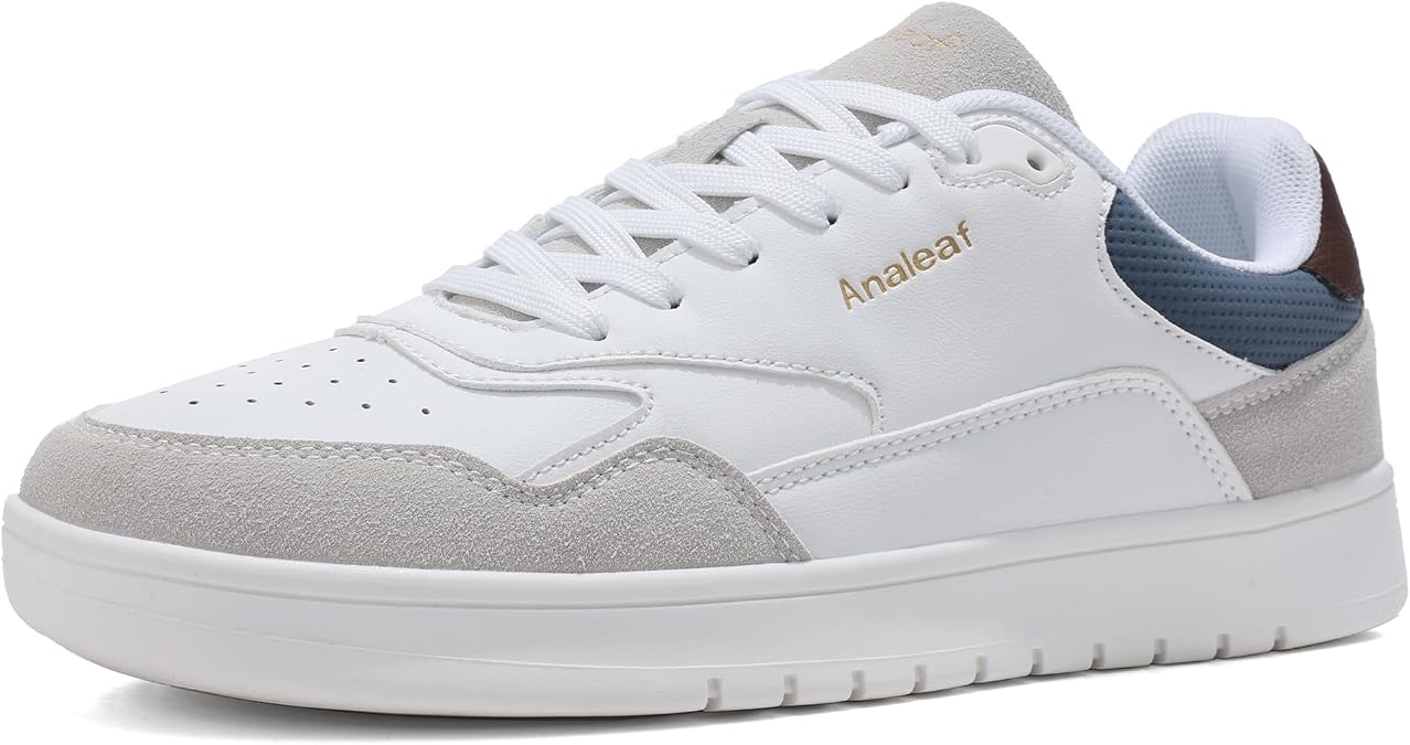 ANALEAF Men's Shoes Trainers Business Lightweight Breathable Men's Shoes