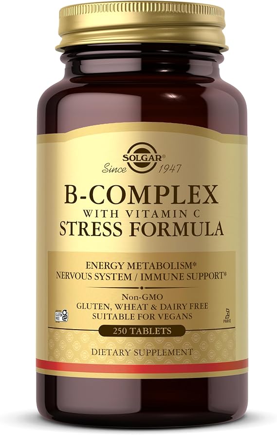 Solgar Vitamin B-Complex + C - 250 Tablets