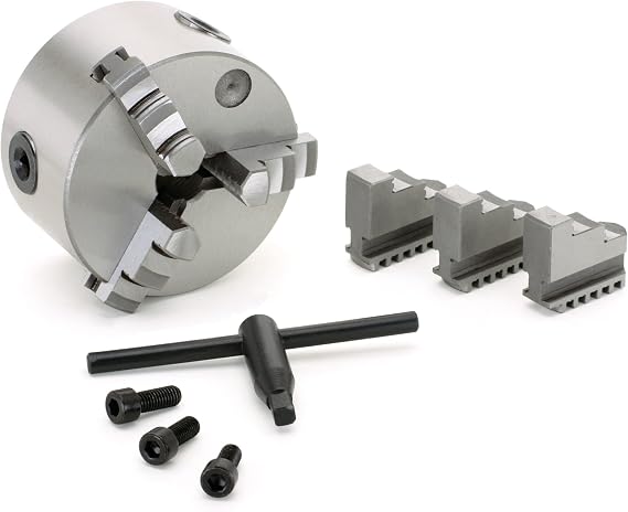 Steelex M1057 3 Jaw Chuck, 4-Inch