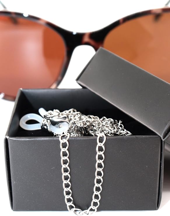 Görünmez bağlar çelik gümüş renk erkek kadın gözlük zinciri gözlük ipi askısı aksesuarı