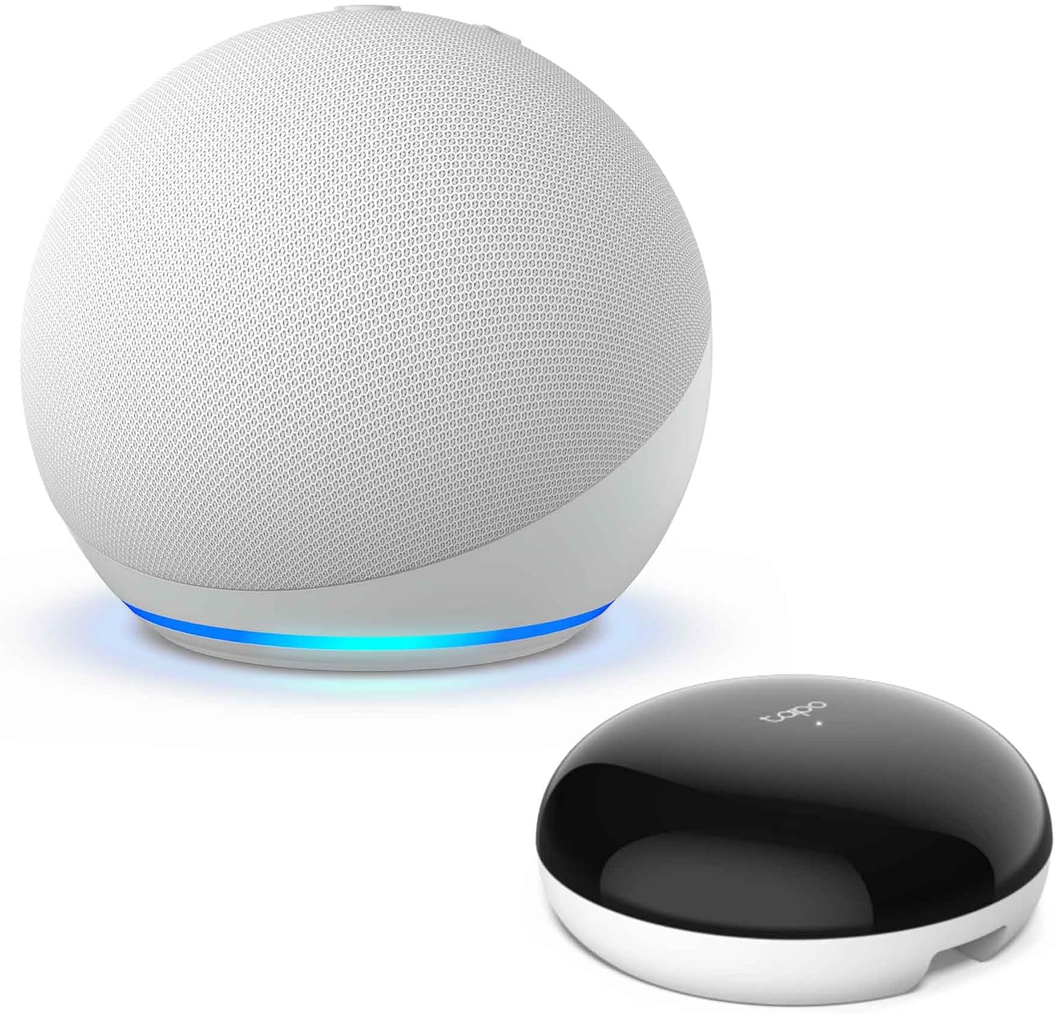 Echo Dot 5th Generation, Glacier White + TP-Link Tapo H110 Smart Remote Control