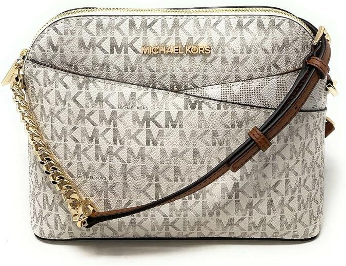 Michael Kors Womens Jet Set Travel Large Logo Satchel