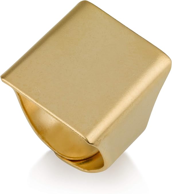 Geometric Ring, Square Ring, Statement Rings, Adjustable Rings For Women