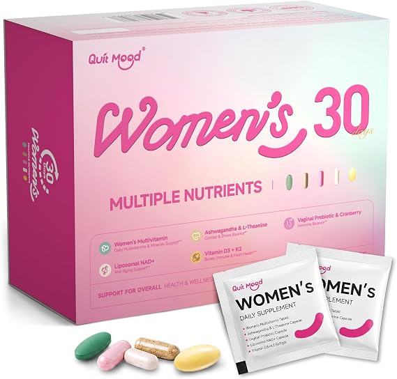Multivitamin for Women, All-in-One Vitamin Packs, 30 Servings