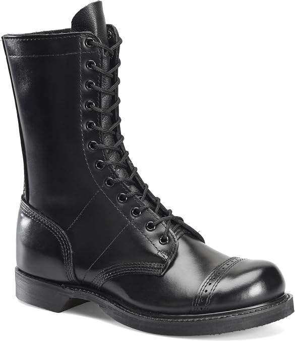 Corcoran Men's 10" Jump Boot, Black - 7 E | Premium Leather Upper, Goodyear Welt Construction