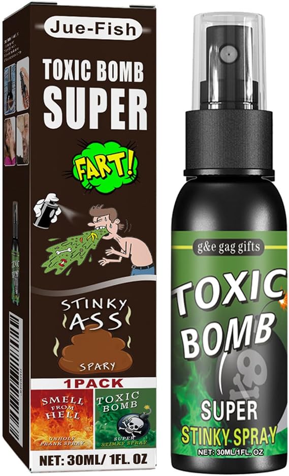 30ml Stinky Prank Liquid Fart Potent Ass Fart Spray Spray Pure Nasty Smelling Spray Great For Pranks Bomb One Size