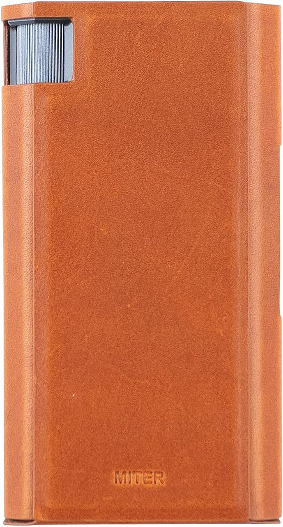 MITER CASE for Astell&Kern AK PA10, Handmade Pull-Up Leather Case Cover AK-PA10-Brown