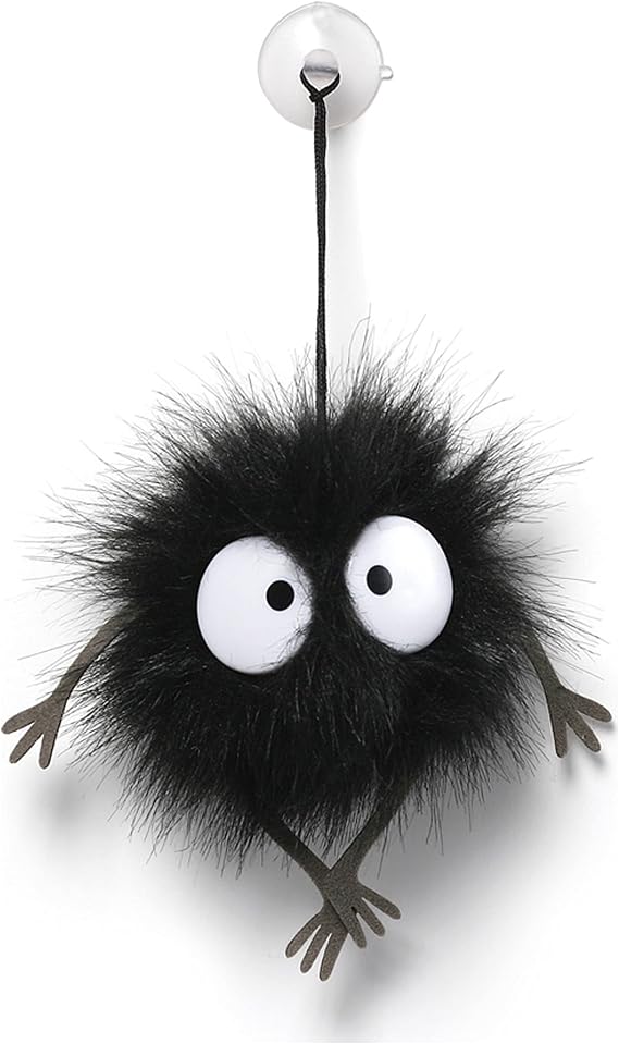 GUND Studio Ghibli Spirited Away Soot Sprite Window Cling Plush, 1.5"