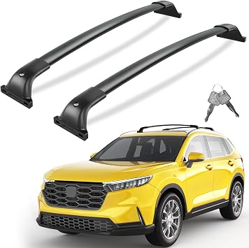 Tuyoung - 260 lbs Lockable Roof Cross Bars Fit for Honda CRV CR-V 2023 2024 2025, Made of Metal and Heavy Duty Aluminum Roof Rack