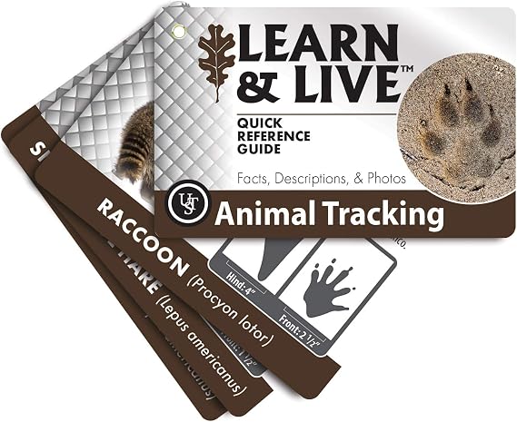 UST Learn & Live Educational Card Set with Durable, Waterproof, Compact Design and Essential Outdoor Skills for Hiking, Camping and Outdoor Survival
