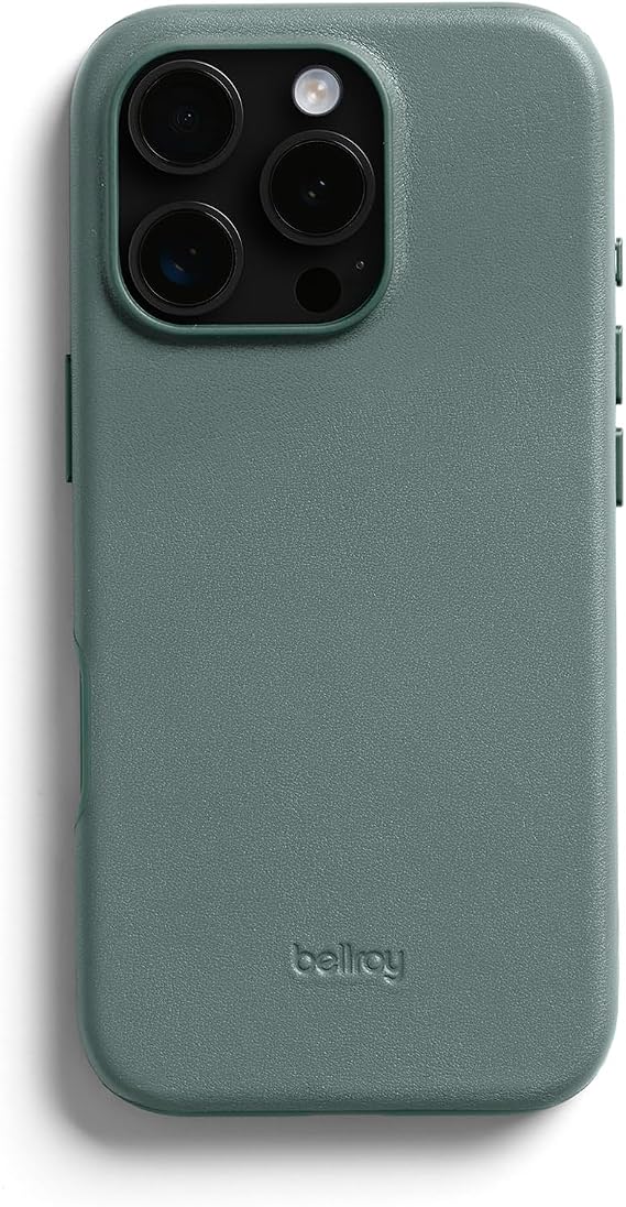 Bellroy Leather Case for iPhone 16 Pro Max - Agave