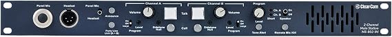 Clear-Com MS-802-IM 2 Channel 1RU Main Station