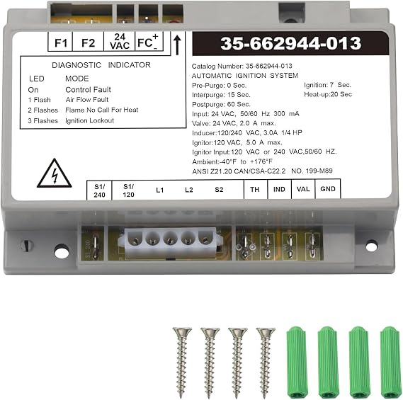 Electrical Systems Igniter Control Module Replacement 42001-0052S for Pentair Sta-Rite Max-E-Therm/Mastertemp Pool and Spa Heaters Electrical System