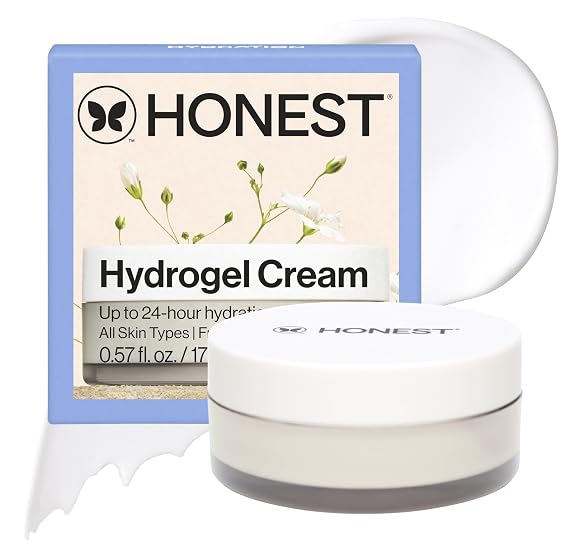 Honest Beauty Hydrogel Cream, Sensitive Skin, Fragrance-Free, .57 fl oz