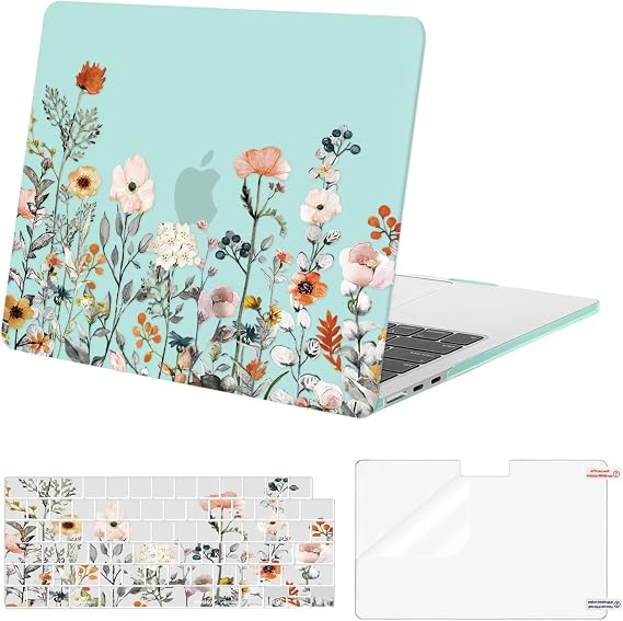 MOSISO Compatible with MacBook Air 13 inch Case M5 M4 M3 M2 2026-2022