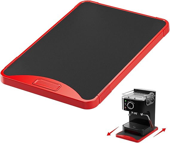 Large Appliance Rolling Tray - Red