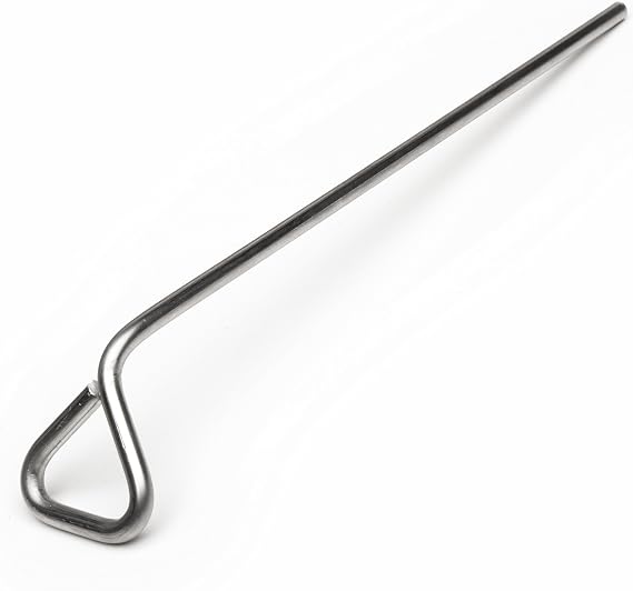 SP Bel-Art Bacterial Cell Spreader for 9cm Plates; Stainless Steel, 1.0 in. Wide Spreading Bar (F37736-0009) Made in USA