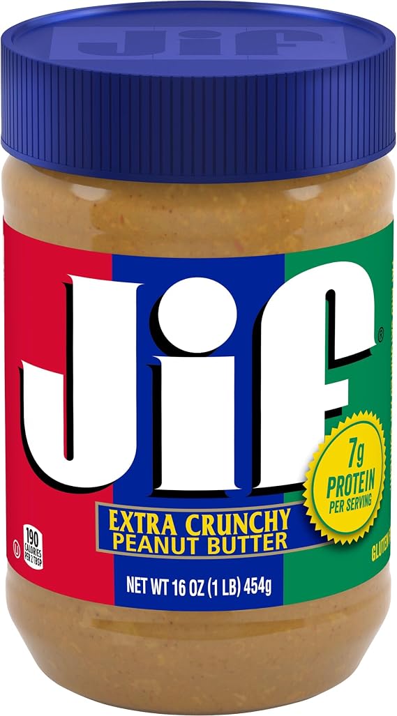Jif Crunch Peanut Butter, 16 Ounce