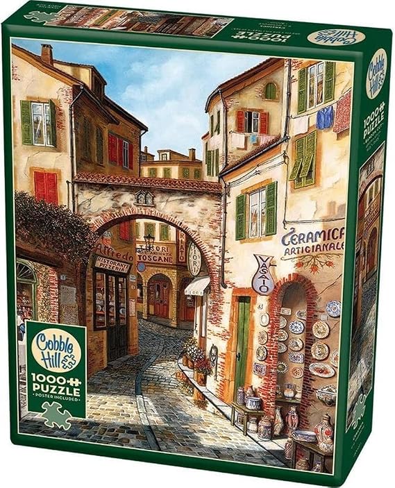 Cobblehill 80020 1000 pc Ceramica Puzzle, Various