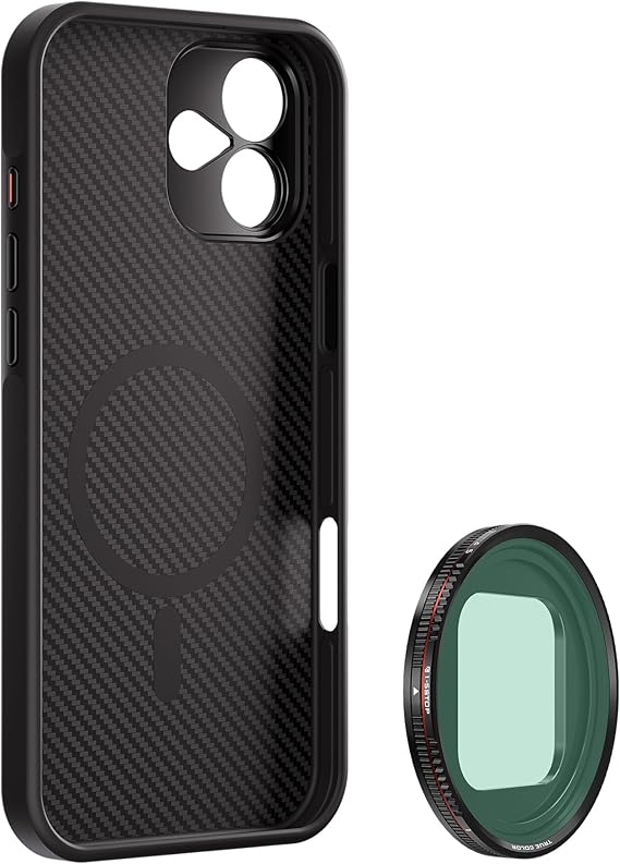 FREEWELL Pro Filmmaker Case and VND1-5 Stop Filter Kit Compatible with iPhone 16 Plus