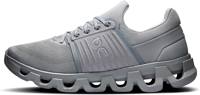 On Men's Cloudswift 4 AD Sneakers, Alloy/Frost, 12 Medium US