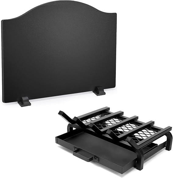 Firebacks and Fireplace Grate