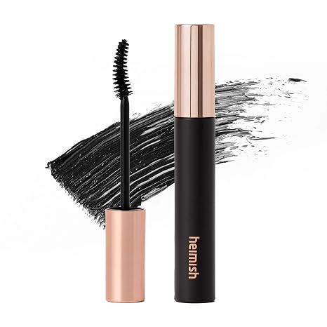 HEIMISH Dailism Smudge Stop Mascara Curling & Lengthening Lang anhaltend Wasserfest Wischfest Ohne Verklumpen Abwaschbare Reinigung Koreanische Mascara 0.32oz/9g – Schwarz Curling